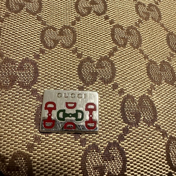 GUCCI Vintage GG Canvas Mini Bag Handbag Purse 100% Authentic - Picture 5 of 14